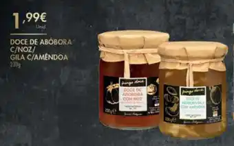 Pingo Doce Doce de Abóbora c/Noz/Gila c/Améndoa 230g promoção