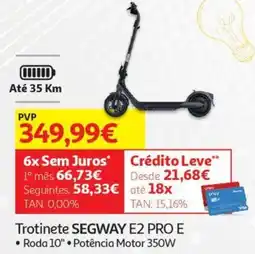 Auchan Trotinete SEGWAY E2 PRO E promoção