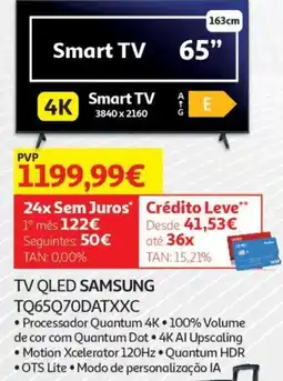 TV QLED SAMSUNG TQ65Q70DATXXC