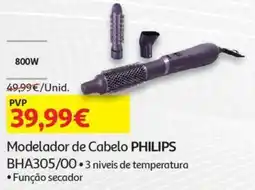 Auchan Modelador de Cabelo PHILIPS BHA305/00 promoção