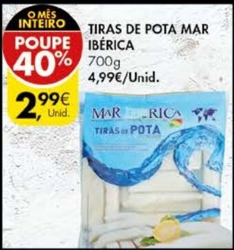 Tiras de Pota Mar Ibérica 700g