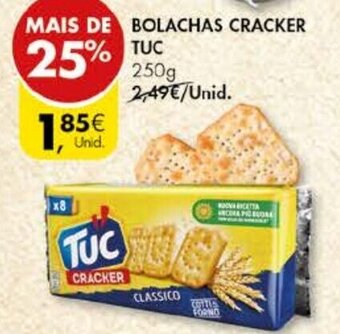 Pingo Doce Bolachas Cracker TUC 250g promoção
