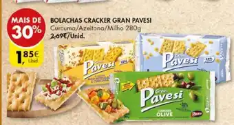 Pingo Doce Bolachas Cracker Gran Pavesi 280g promoção