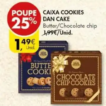 Pingo Doce Caixa Coookies Dan Cake promoção