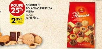 Sortido de Bolachas Princesa Vieira 400g