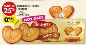 Pingo Doce Palmiers Selecção Triunfo 100g promoção