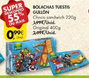 Pingo Doce Bolachas Tuetis Gullón 220g promoção