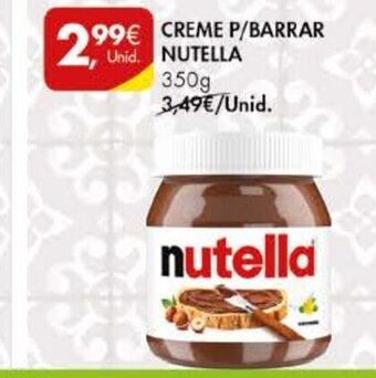 Pingo Doce Creme P/ Barrar Nutella 350g promoção