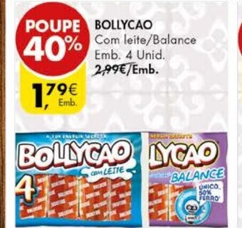 Pingo Doce Bollycao 4 Unid promoção