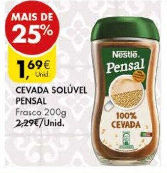 Pingo Doce Cevada Solúvel Pensal 200g promoção