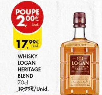 Pingo Doce Whisky Logan Heritage Blend 70cl promoção