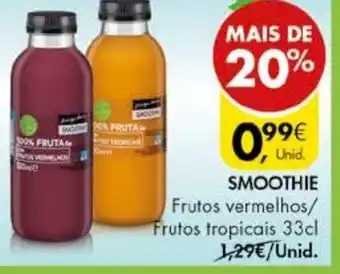 Pingo Doce Uma Pausa Mais Fresca Smoothie promoção