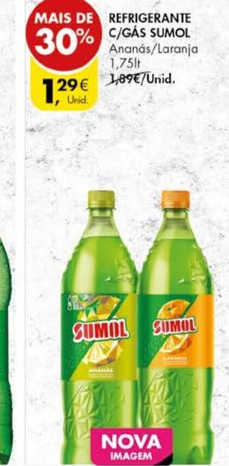 Refrigerante C/Gás Sumol 1,75lt