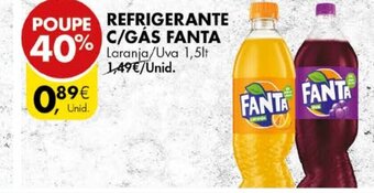 Pingo Doce Refrigerante C/ Gás Fanta 1,5L promoção