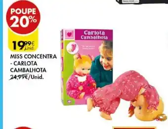 Miss Concentra - Carlota Cambalhota