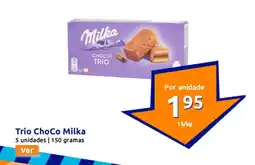Action Trio Choco Milka promoção