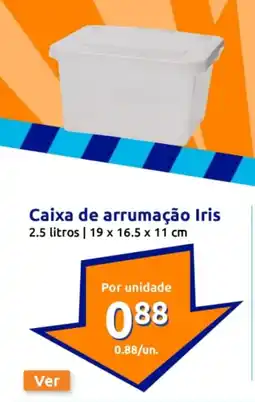 Action Caixa de arrumação Iris promoção