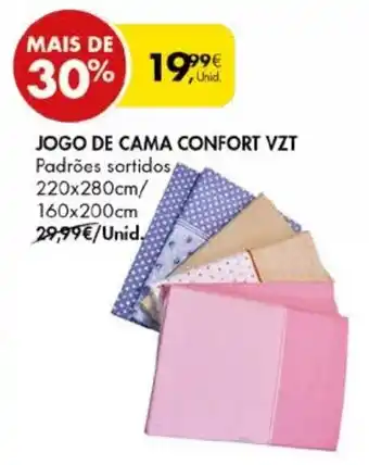 Pingo Doce Jogo de Cama Confort VZT promoção