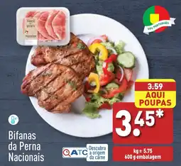 ALDI Bifanas da Perna Nacionais promoção