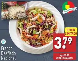 ALDI Frango Desfiado Nacional promoção
