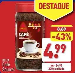 ALDI DELTA Café Solúvel promoção