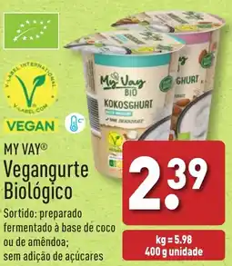 ALDI MY VAY Vegangurte Biológico promoção