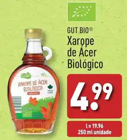 ALDI GUT BIO Xarope de Acer Biológico promoção