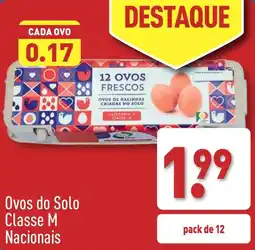 ALDI Ovos do Solo Classe M Nacionais promoção