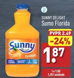 ALDI SUNNY DELIGHT Sumo Florida promoção