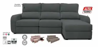 Conforama Chaise longue convertível em cama promoção