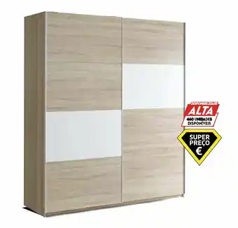 Conforama Roupeiro com 2 portas deslizantes promoção