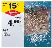 Continente Raia promoção