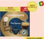 Continente A+ - cápsulas promoção