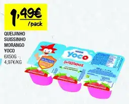 Spar Queijinho suissinho morango yoco promoção
