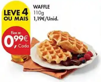 Pingo Doce Waffle promoção