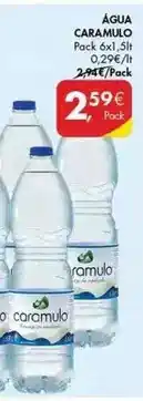 Pingo Doce Caramulo - agua promoção
