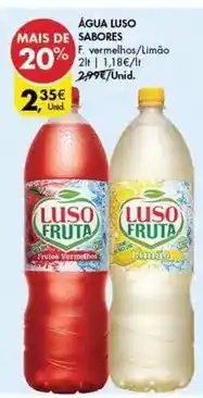 Pingo Doce Luso - água promoção