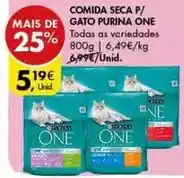 Pingo Doce Purinaone - comida seca p/ gato promoção