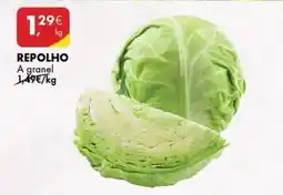 Pingo Doce A+ - repolho promoção