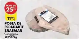 Pingo Doce Brasmar - posta de espadarte promoção