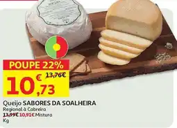 Auchan Queijo SABORES DA SOALHEIRA promoção