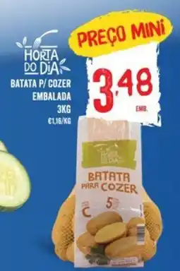 Minipreço Batata p/cozer embalada promoção