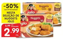 Minipreço Nesta seleção de nuggets iglo promoção
