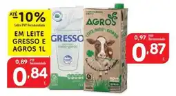 Minipreço Em leite gresso e agros promoção