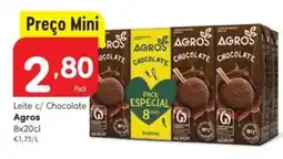 Minipreço Leite c/ Chocolate Agros promoção