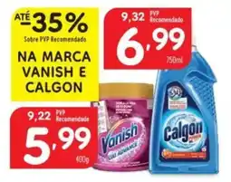 Minipreço Na marca vanish e calgon promoção