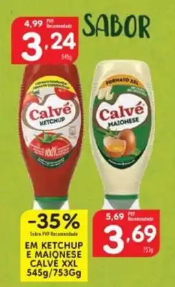 Minipreço Em ketchup e maionese calve xxl promoção
