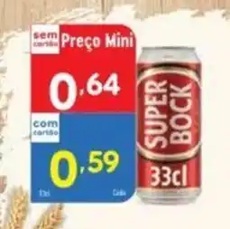 Minipreço Super bock promoção