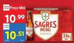 Minipreço Sagres mini promoção