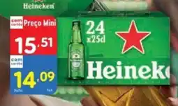 Minipreço Heineken promoção